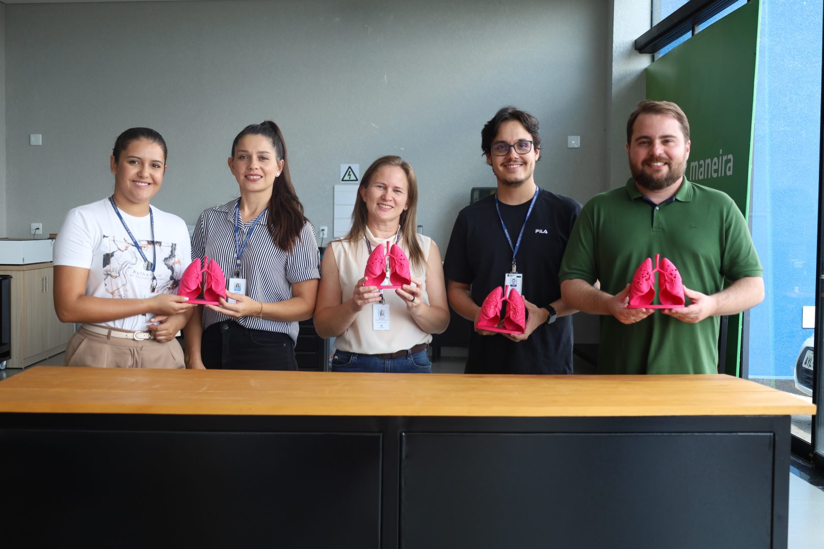  Inovação entrega pulmões em 3D para a Secretaria Municipal de Saúde