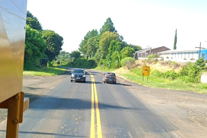 PR-170 em Guarapuava recebe serviços de conservação