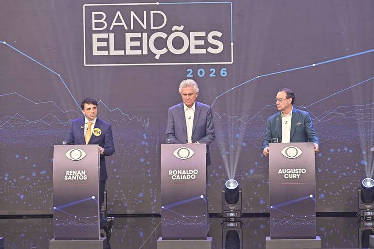 Primeiro debate presidencial tem ataques a Lula e Flávio e apenas três candidatos no palco