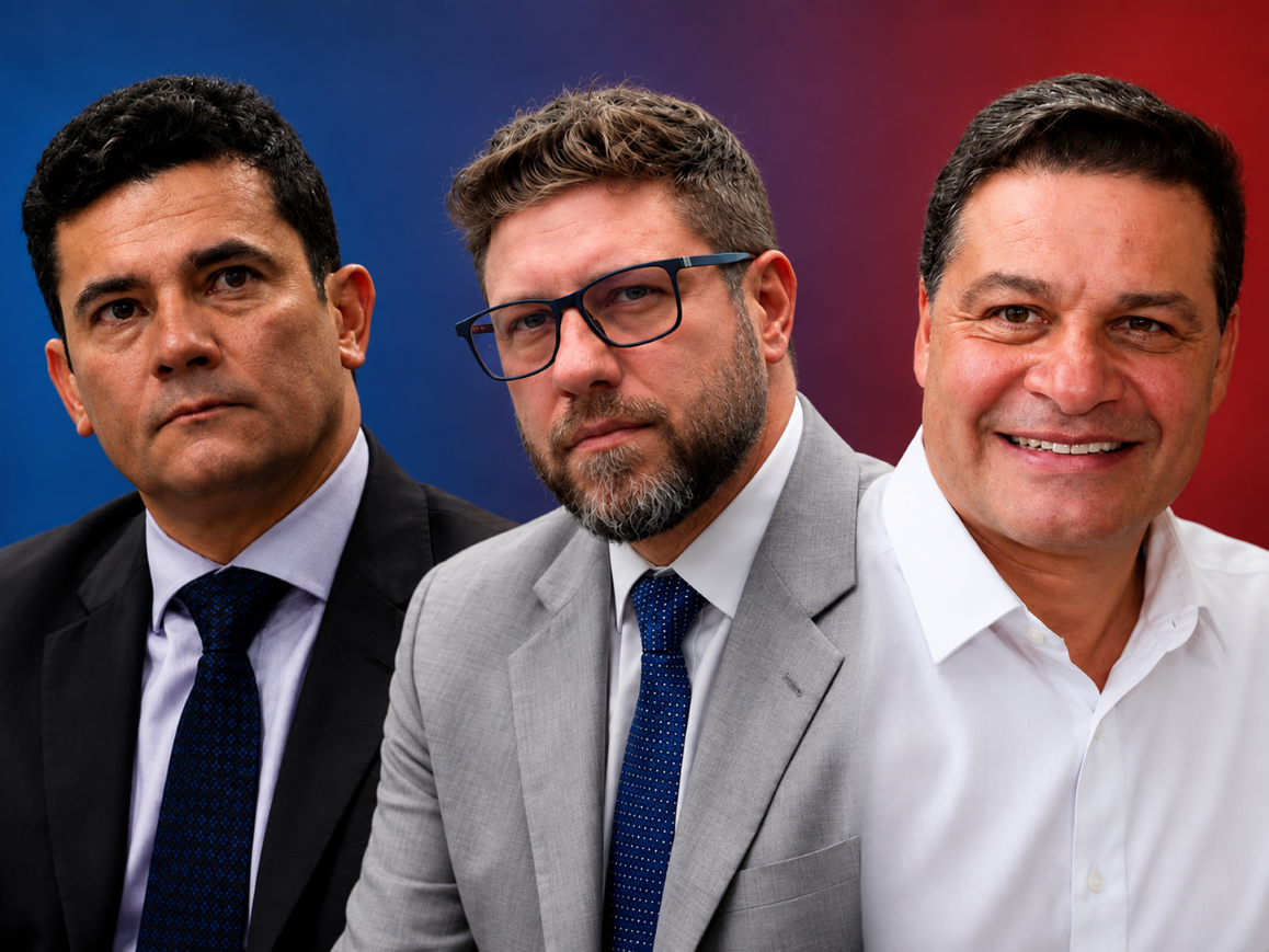 Pesquisa Real Time: Sandro Alex reduz a vantagem para Sérgio Moro, com previsão de 2º turno
