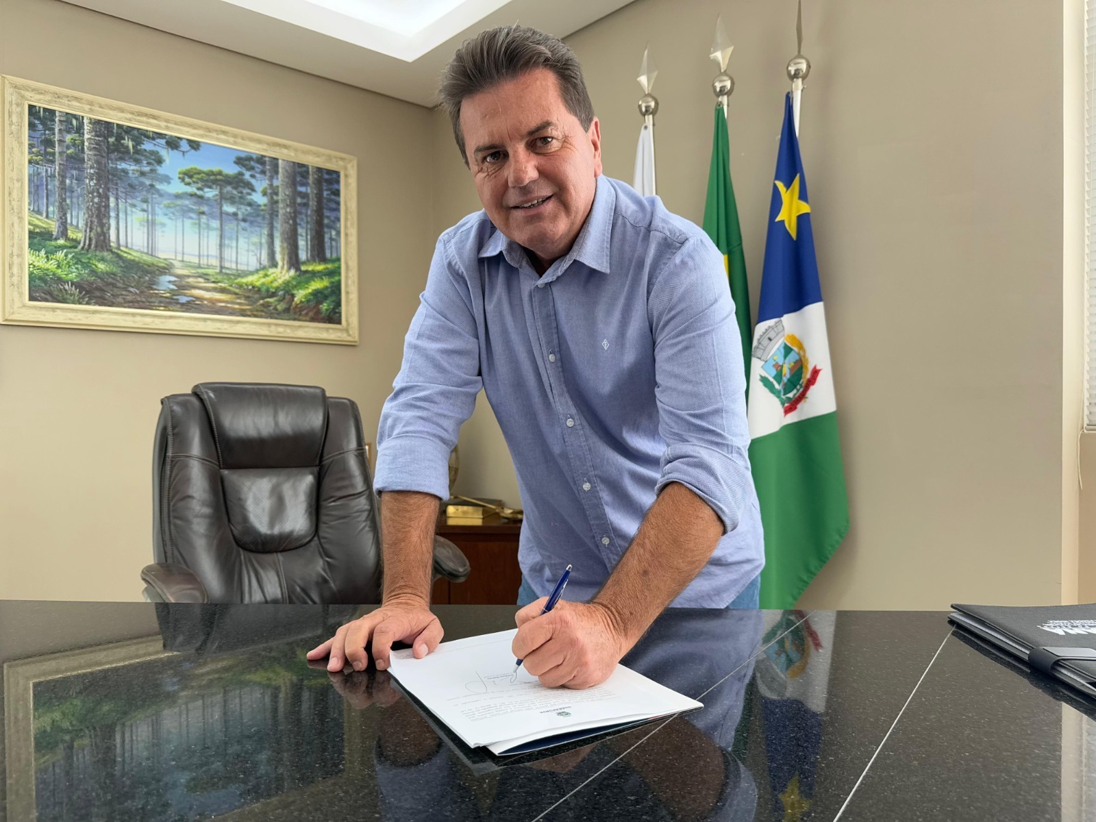 Prefeito de Guarapuava, Denilson Baitala: