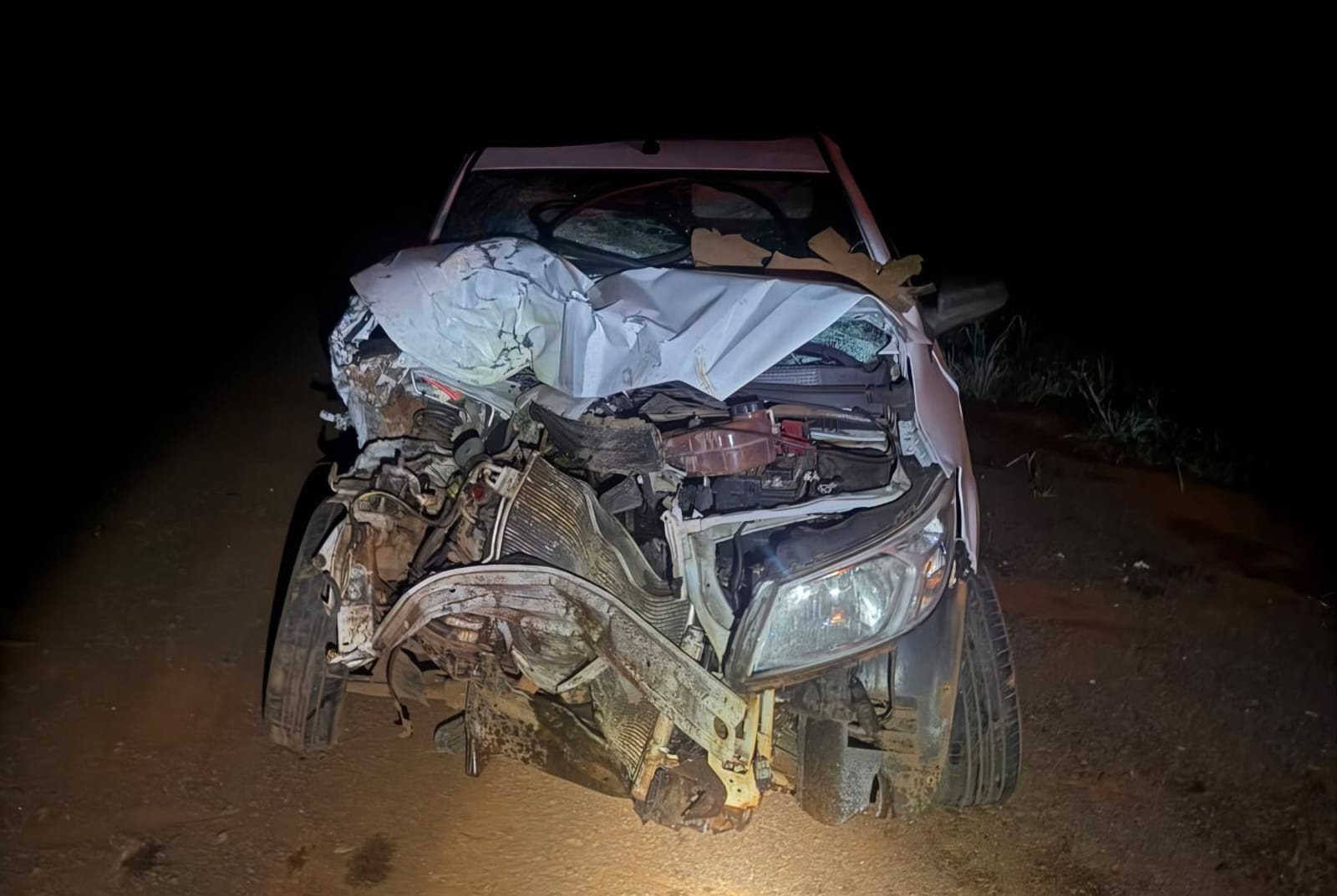 Horas após acidente fatal, motorista embriagado provoca engavetamento na BR-277, em Candói