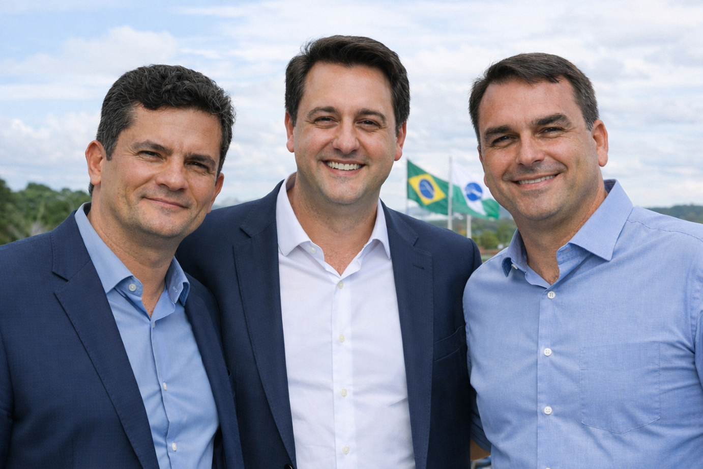 Líder nas pesquisas, Moro enfrenta isolamento político em meio à disputa entre Ratinho Jr. e Flávio Bolsonaro