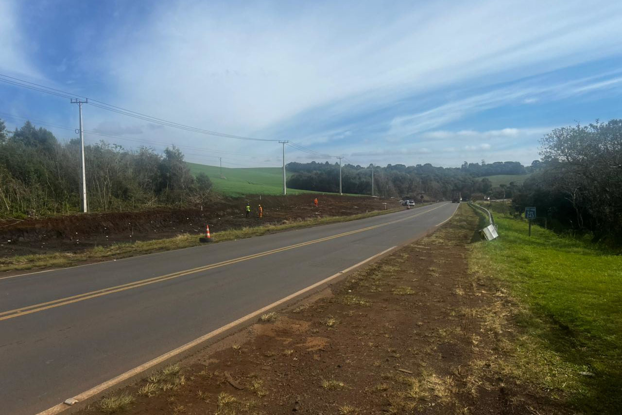 PR-466 terá detonação de rochas na terça-feira entre Turvo e Palmeirinha
