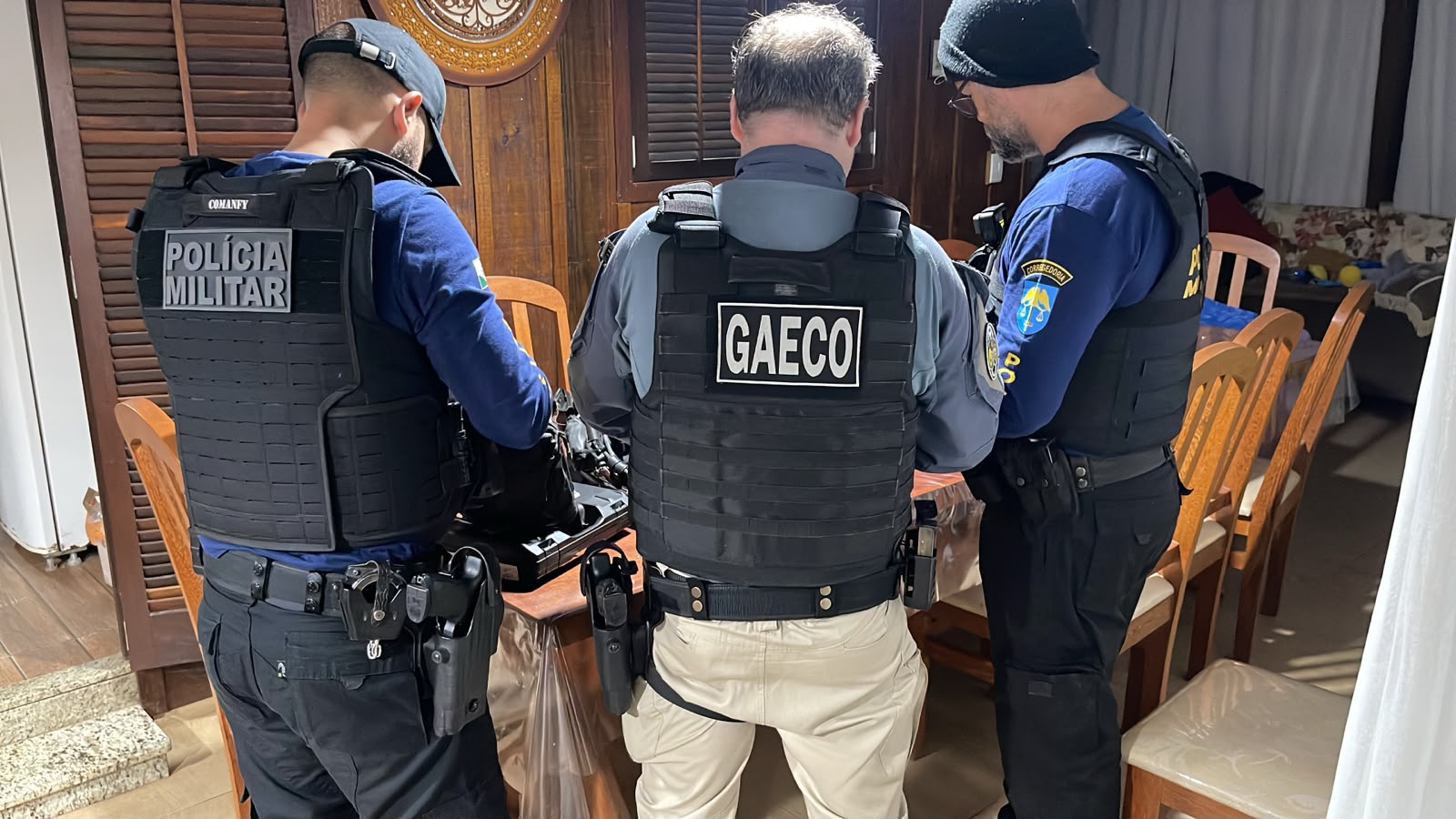 Gaeco cumpre mandado em Guarapuava em nova fase da Operação Via Pix