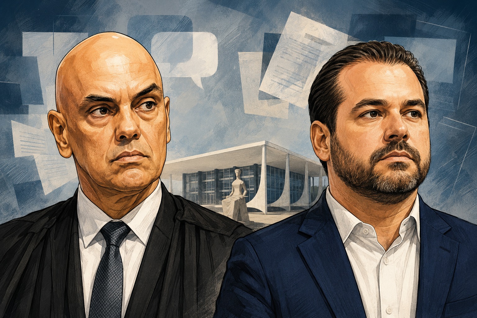 Caso Vorcaro amplia crise no STF e pressão sobre Moraes