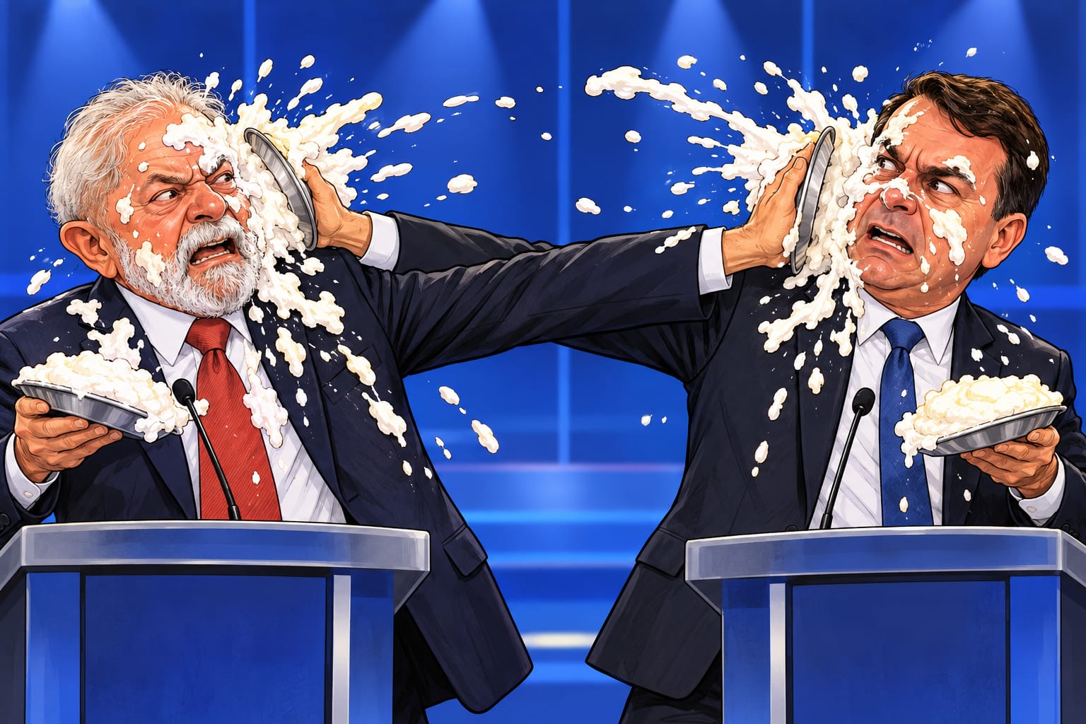 Pesquisa BTG/Nexus encurta distância entre Lula e Flávio Bolsonaro