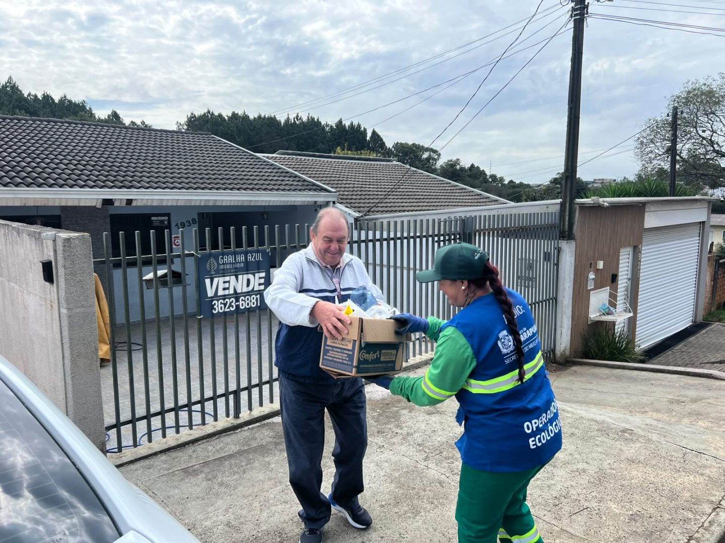 Coleta seletiva volta às ruas de Guarapuava com adesão de moradores