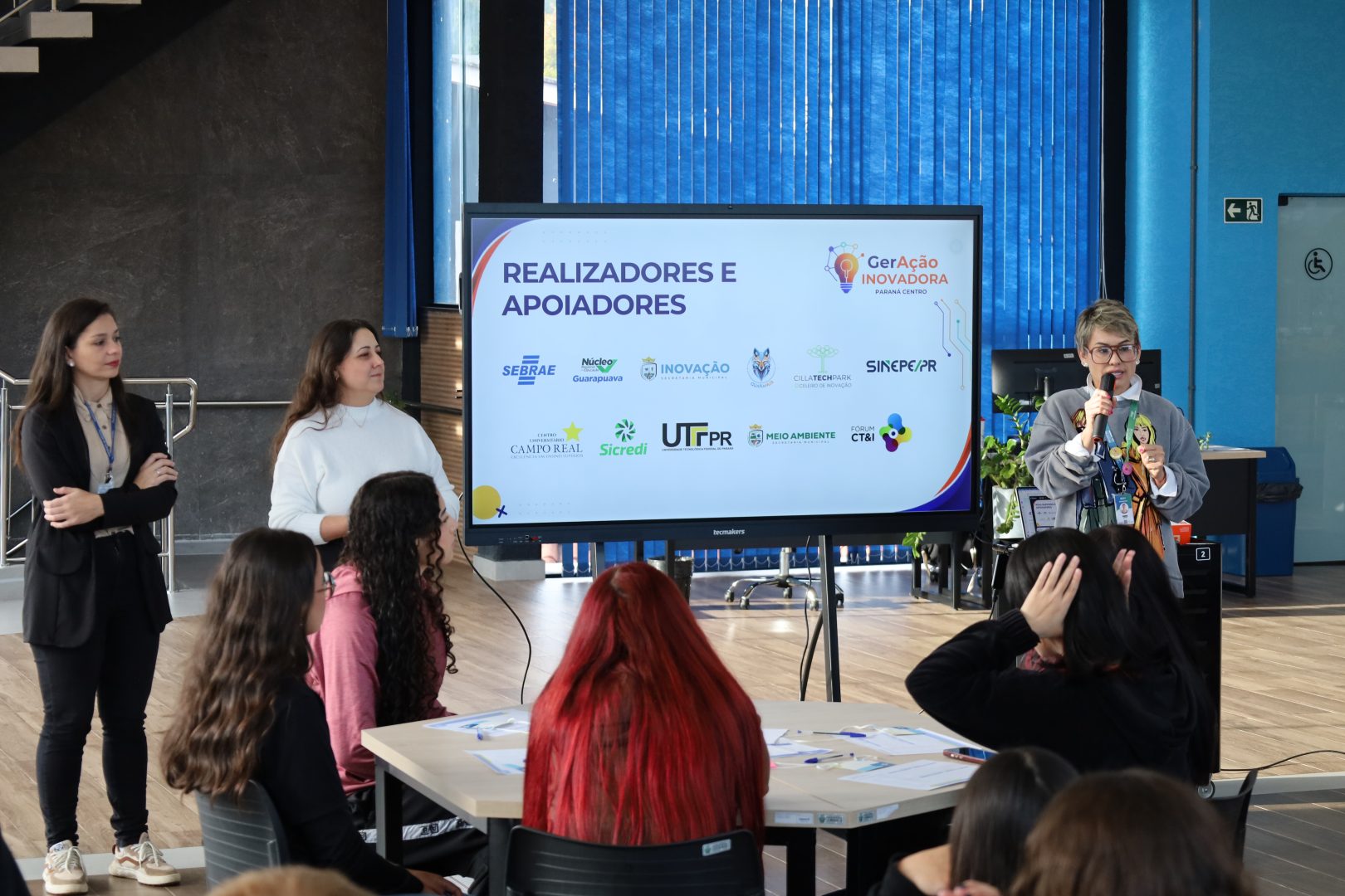 Primeiro encontro do Geração Inovadora reúne estudantes e professores para maratona de ideias em Guarapuava