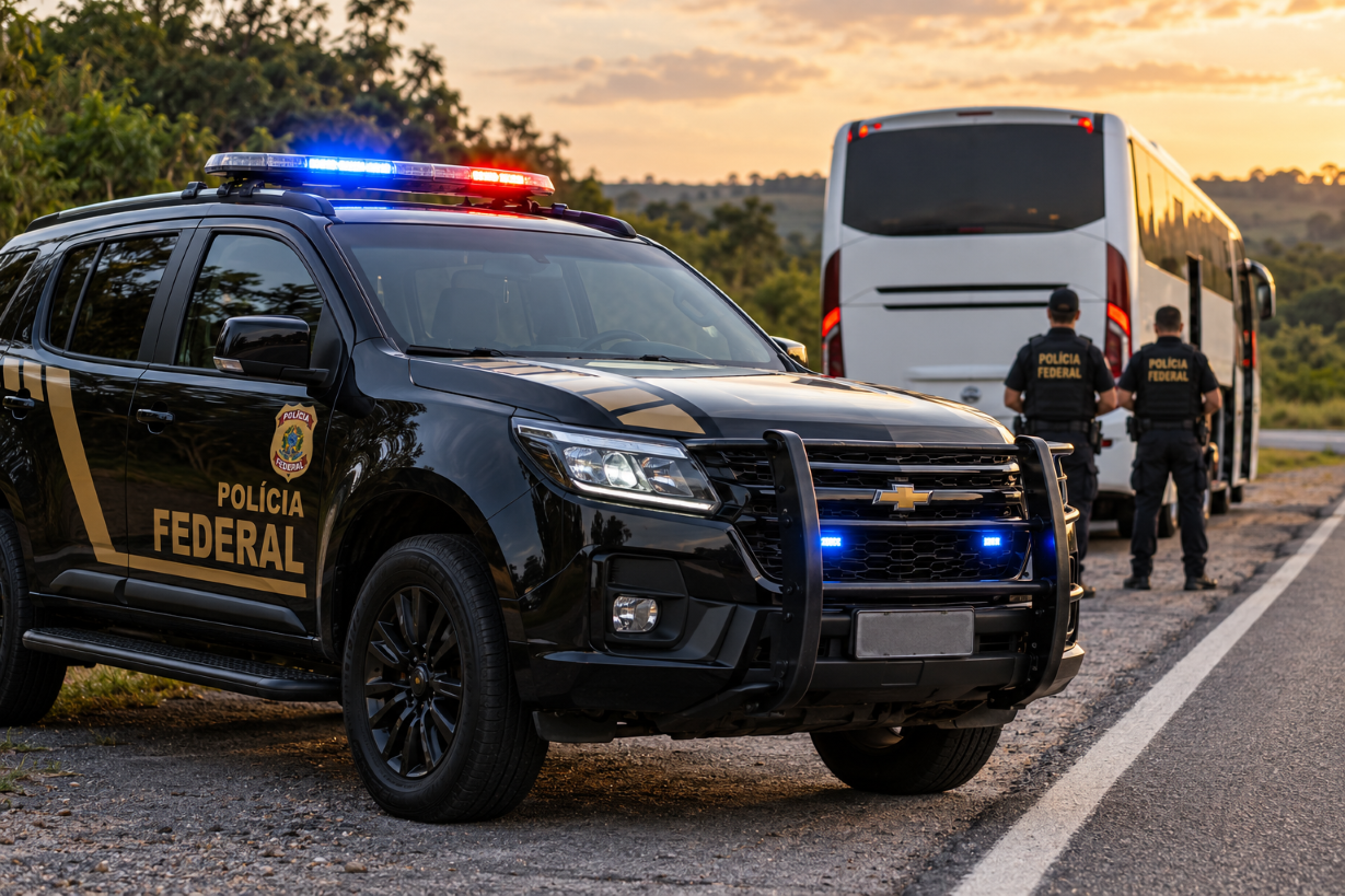 Passageiro com ampolas de remédio acaba preso na PF em Guarapuava