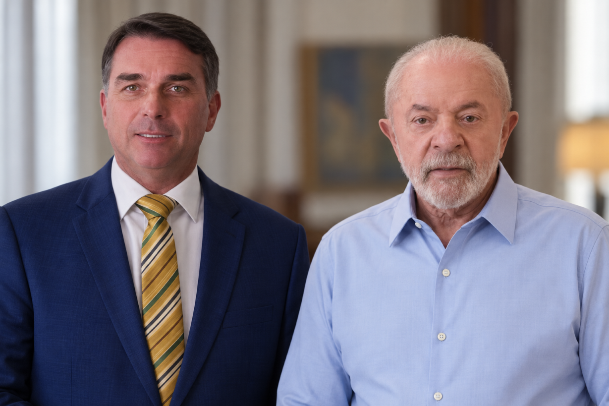 Datafolha mostra Lula e Flávio Bolsonaro empatados na reta final da eleição