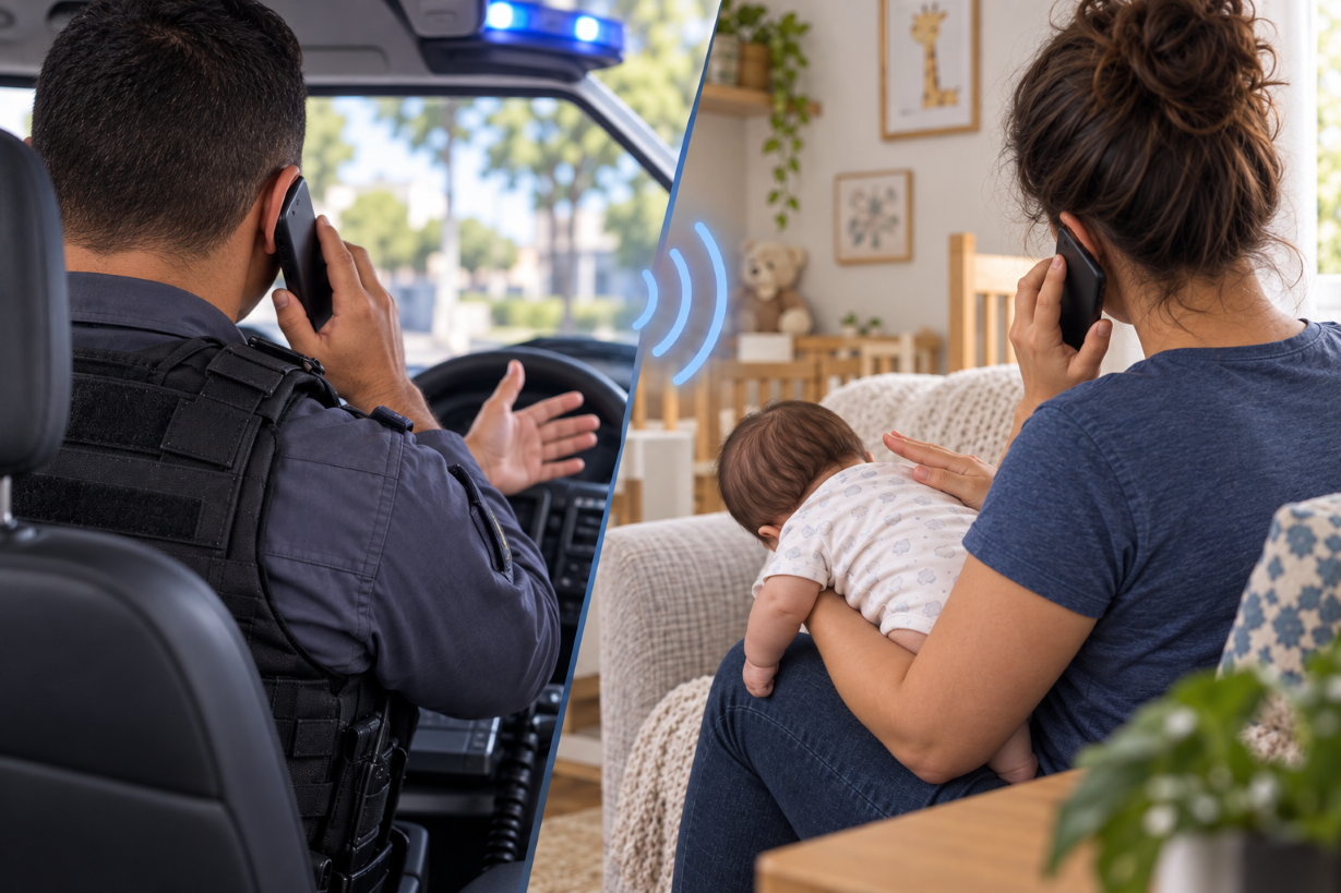 PM orienta mãe por telefone e salva bebê engasgado em Guarapuava