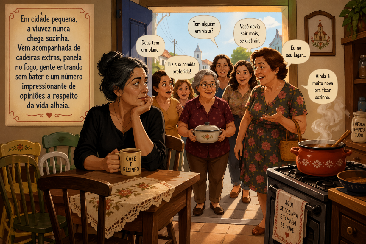 A viúva do interior