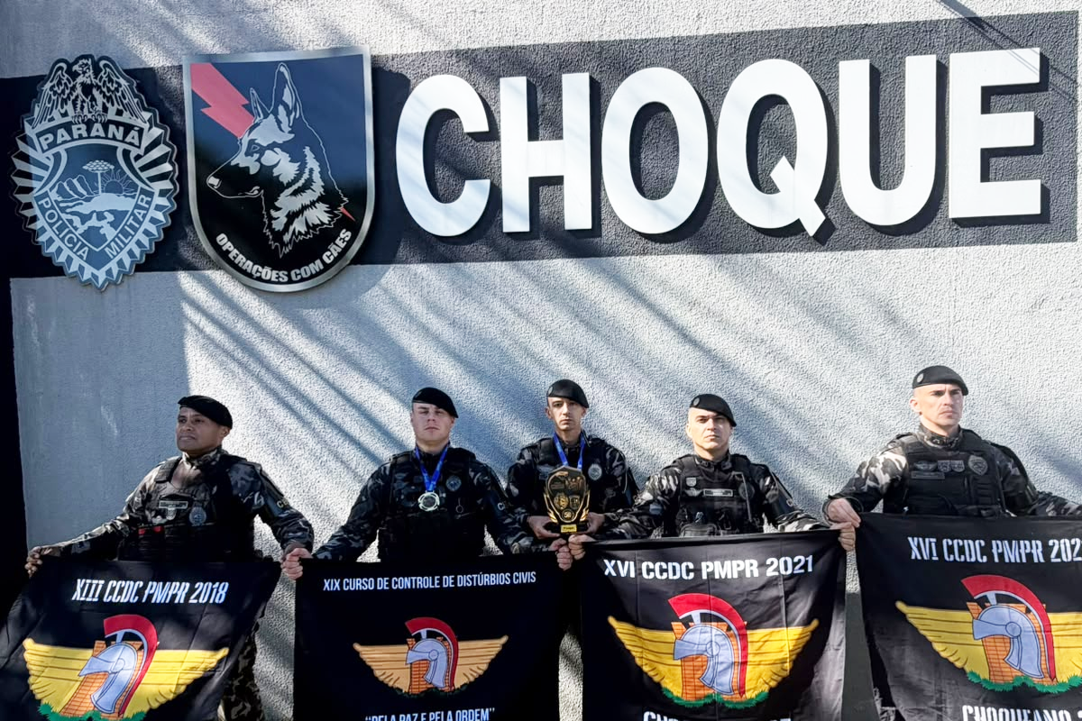PM de Guarapuava vence competição de elite entre batalhões do Paraná
