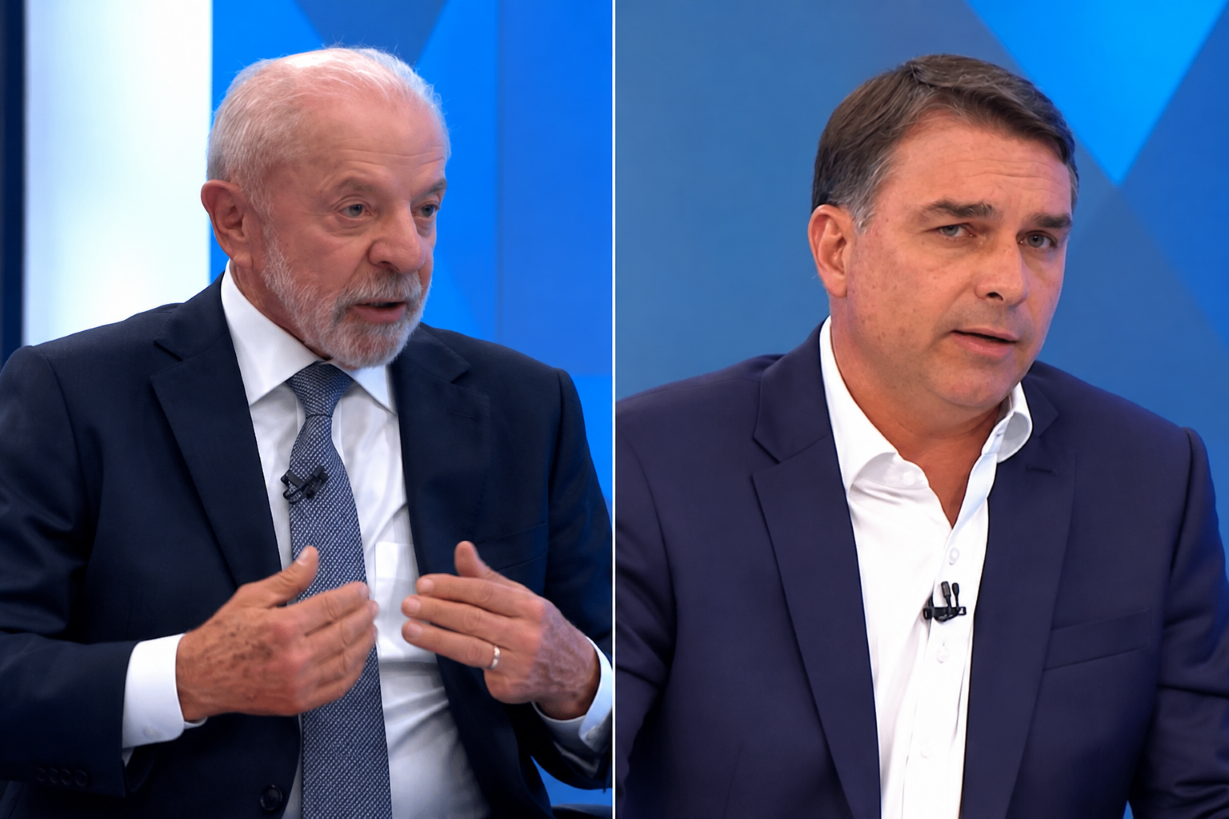 Lula leva vantagem sobre Flávio nas entrevistas à Globo, avaliam especialistas