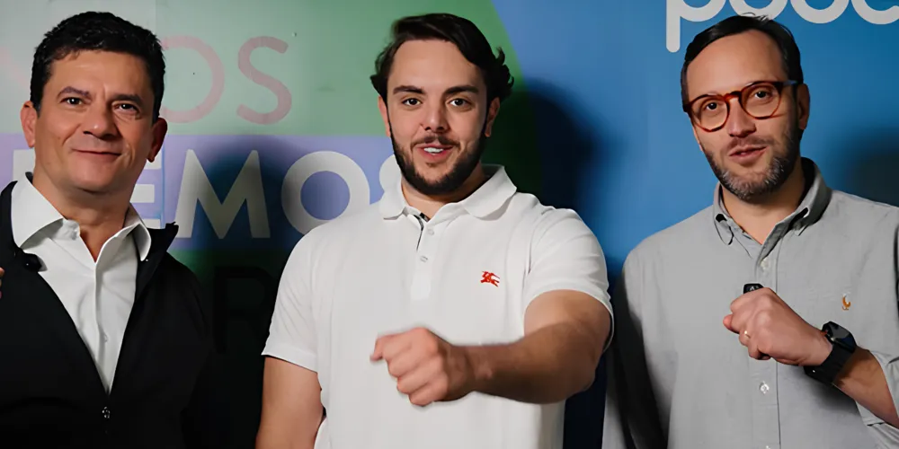 Podemos racha no Paraná, declara apoio a Moro e desafia Ratinho Junior