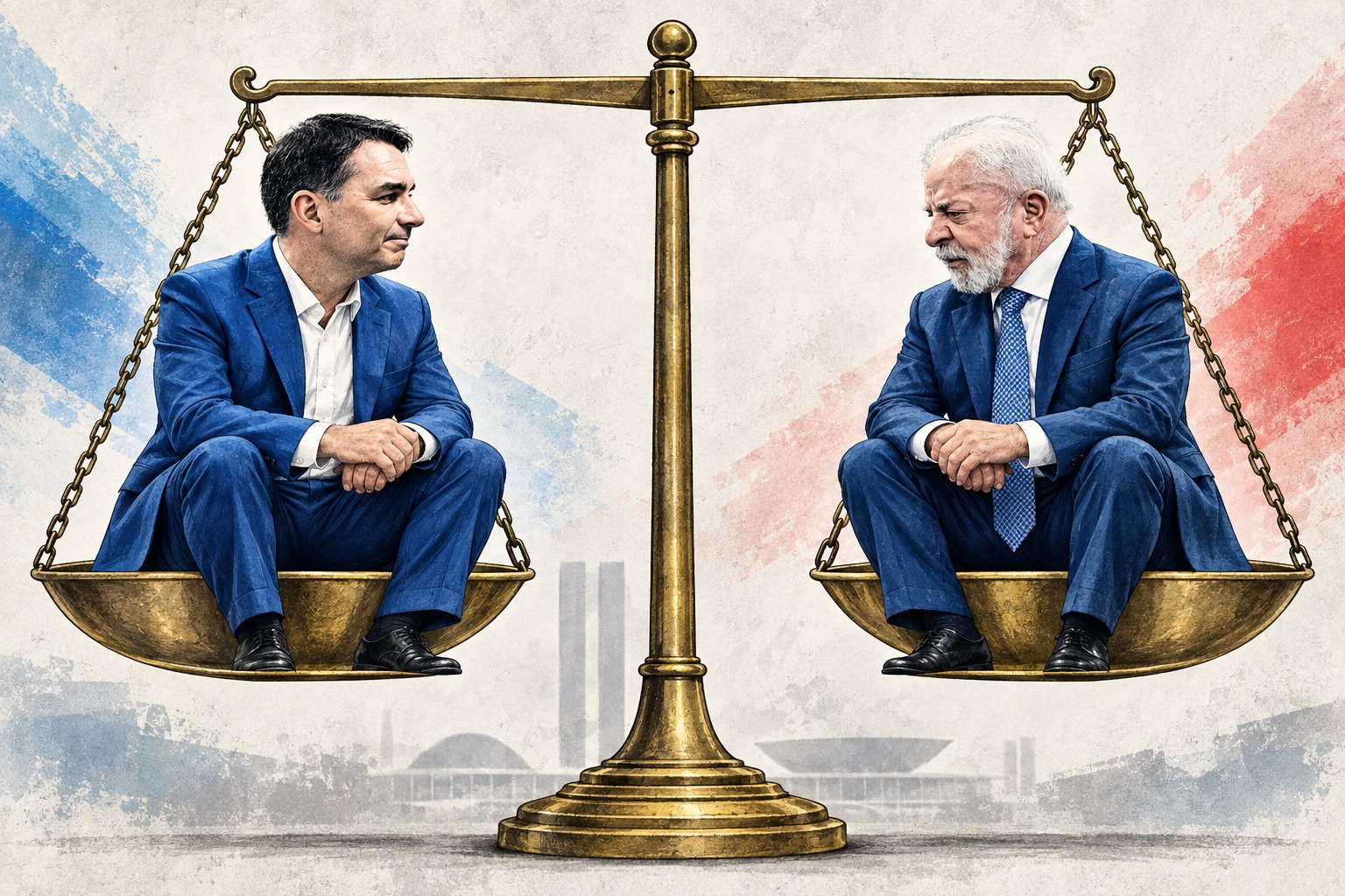 AtlasIntel: Lula lidera no 1º turno, mas Flávio Bolsonaro fica à frente em empate técnico no 2º