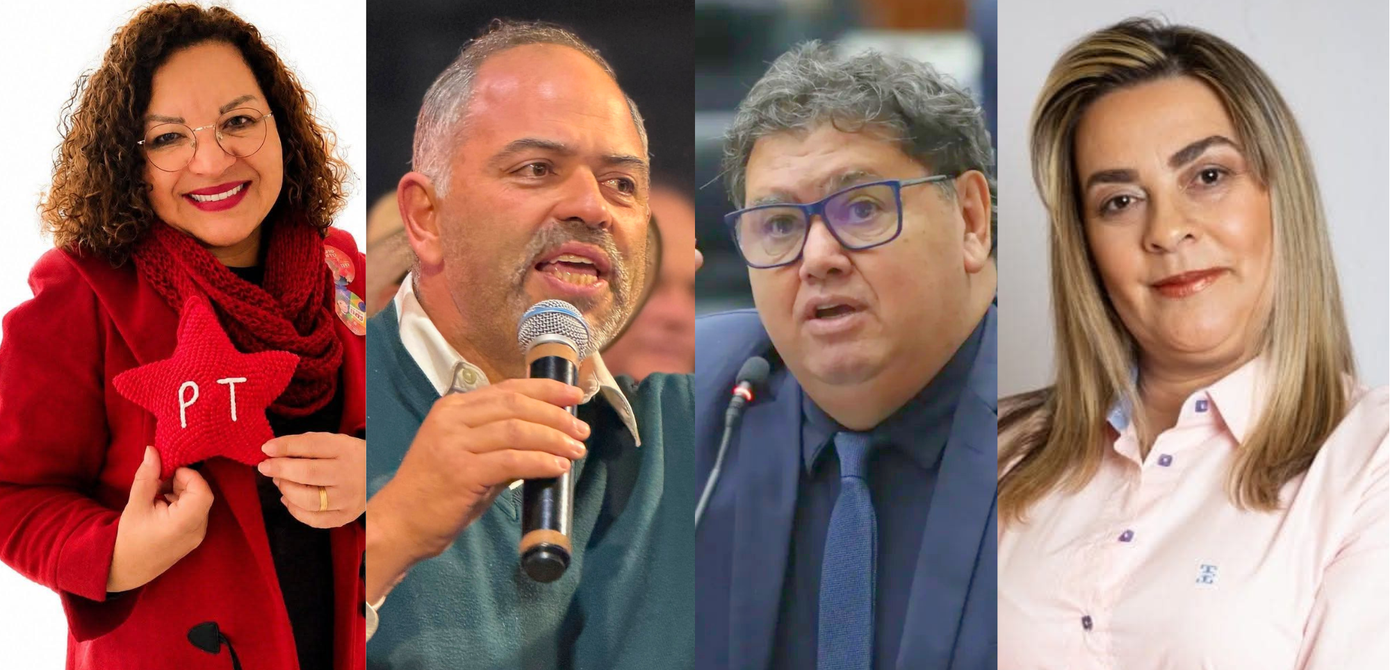 Convenções oficializam Artagão, Antenor, Terezinha e Cris Wainer