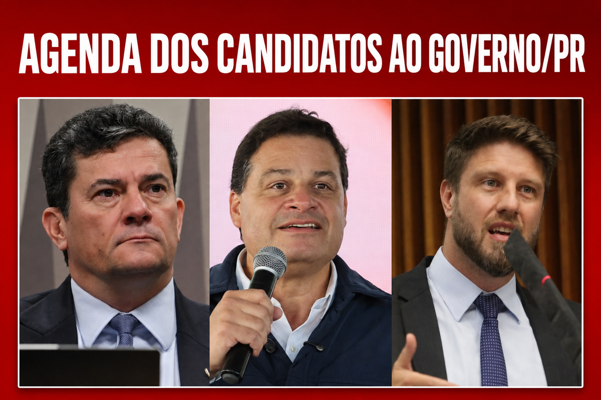 Moro, Requião e Sandro Alex intensificam campanha no Paraná