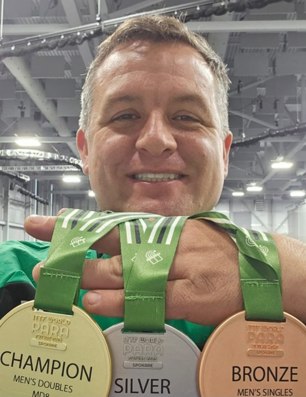 Welder Knaf  entra no top 5 do ranking mundial de tênis de mesa