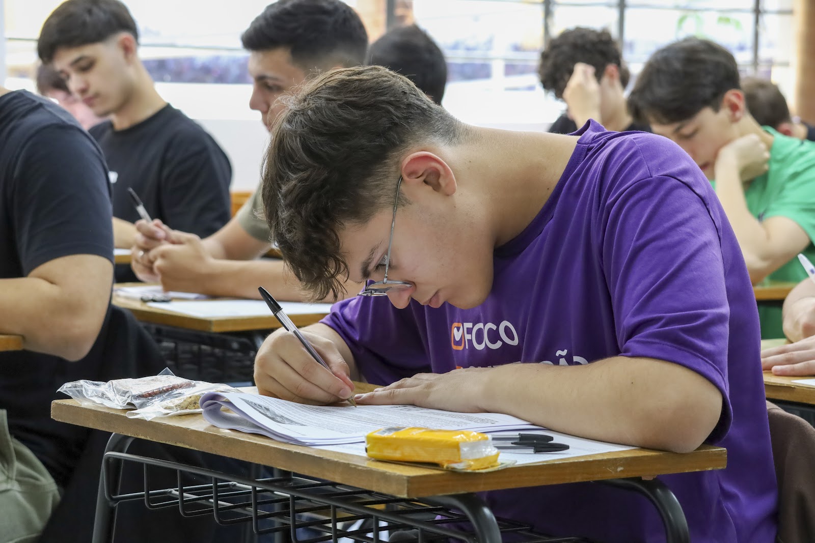 O Vestibular 2026 da Unicentro foi realizado neste domingo. Junto com a medicina, o curso de psicologia (câmpus de Irati) também foi muito concorrido