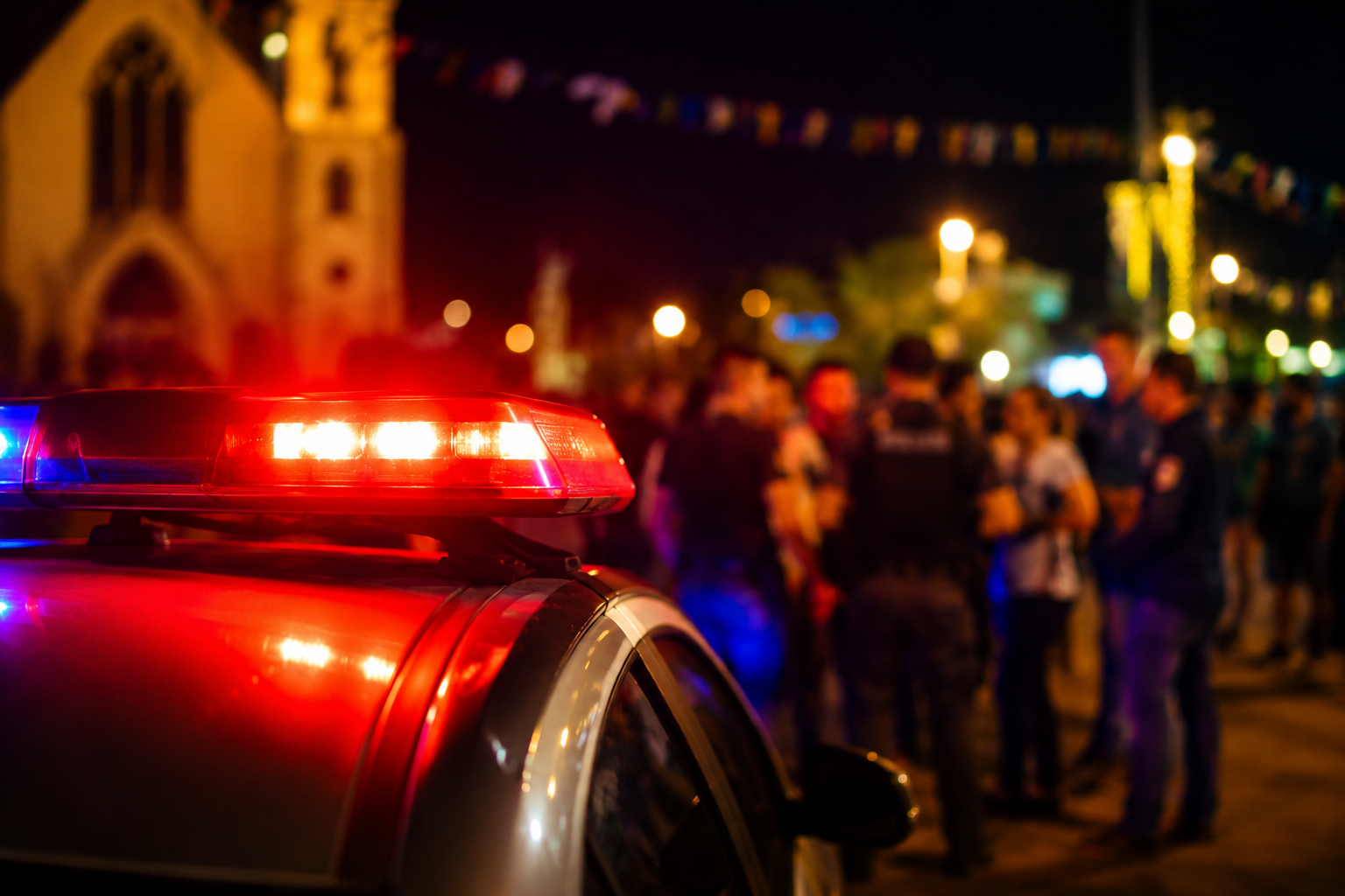 Festa religiosa termina em briga generalizada 