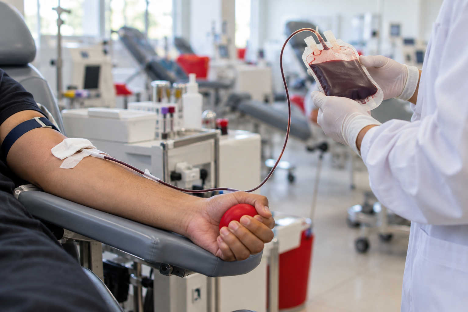Hemocentro de Guarapuava alerta para estoque crítico de sangue O negativo
