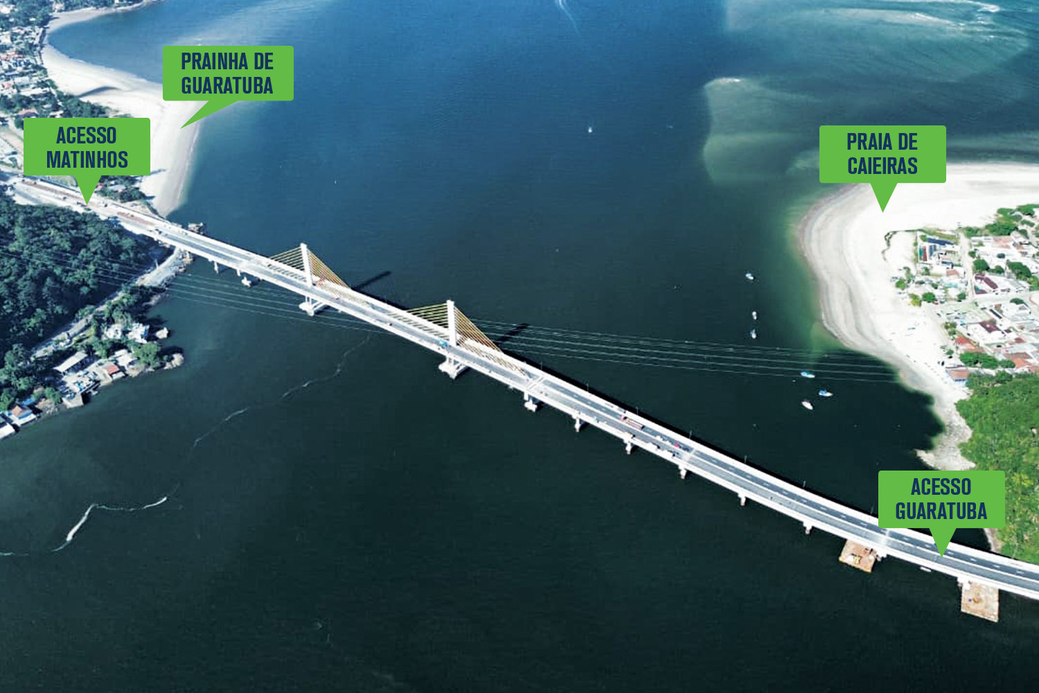 Inauguração da Ponte de Guaratuba: veja como vai funcionar o evento e os melhores lugares para assistir