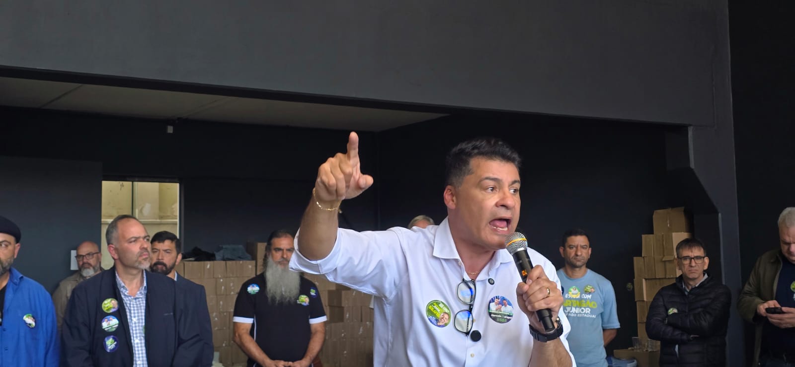 Marcelo Rangel diz em Guarapuava que Moro deveria concluir mandato no Senado