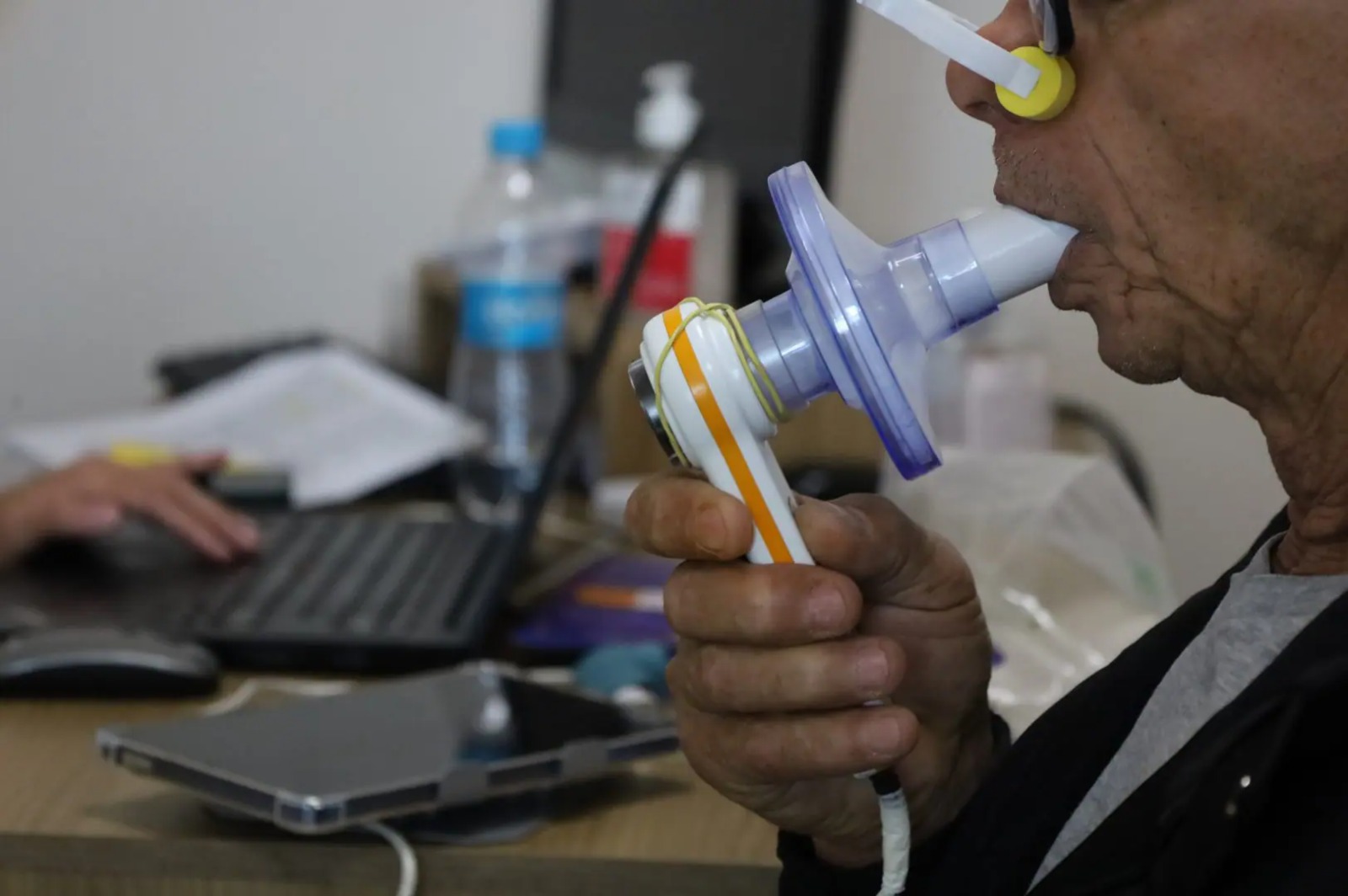 Saúde de Guarapuava realiza mutirão com 400 exames de espirometria para reduzir fila do SUS