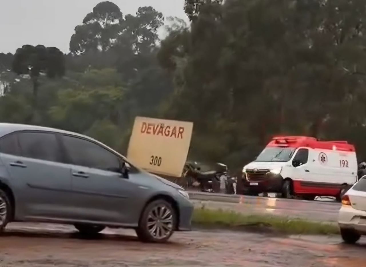 Morador de Boa Ventura de São Roque morre em acidente na PRC-466