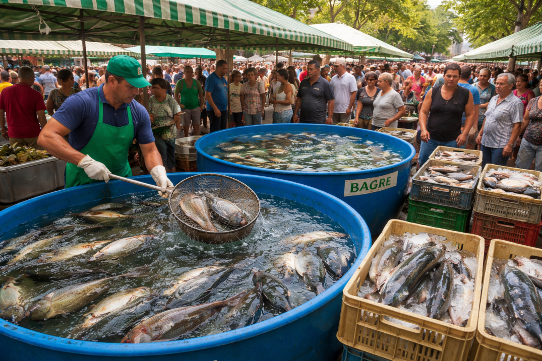 Guarapuava terá Feira do Peixe Vivo com 4 toneladas nesta quinta (2)