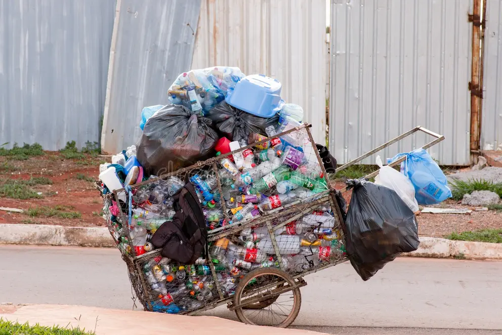 Em Guarapuava, ladrões furtam até carrinho usado para coleta de recicláveis