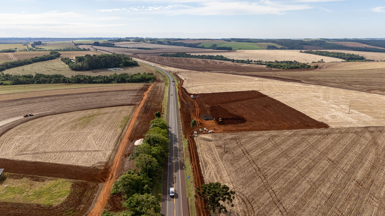 EPR Iguaçu inicia obras de Pontos de Parada e Descanso para caminhoneiros na BR-277, em Candói e Cascavel